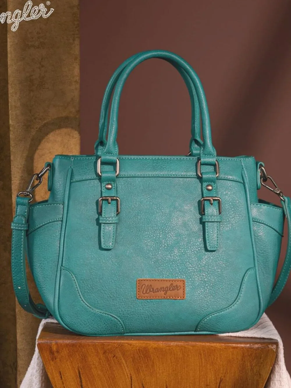 Wrangler Tote Bags for Women Crossbody Purses Designer Top Handle Handbags_6